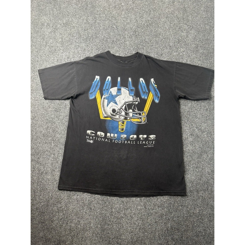 Mens Dallas Cowboys 1993 NFL Graphic T Shirt Black, Size XXL